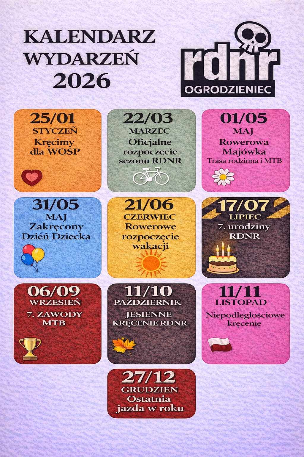 Kalendarz Wydarzeń 2026